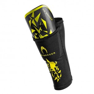 Caneleiras Rebel preto/lime