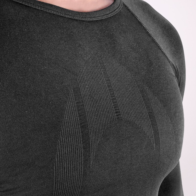 Camisola térmica manga comprida preto Camisola térmica manga comprida preto