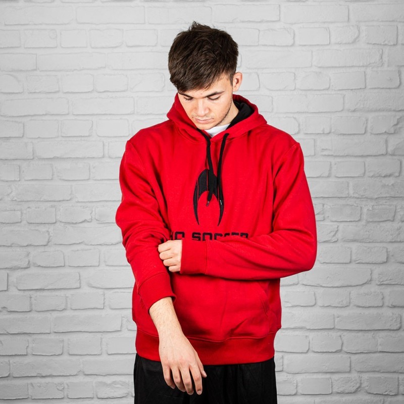 Hoodie ho soccer vermelho