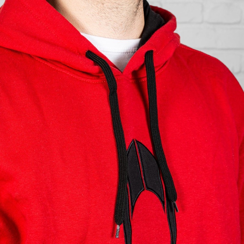 Hoodie ho soccer vermelho