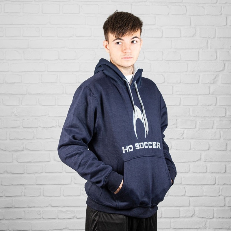 Hoodie ho soccer azul