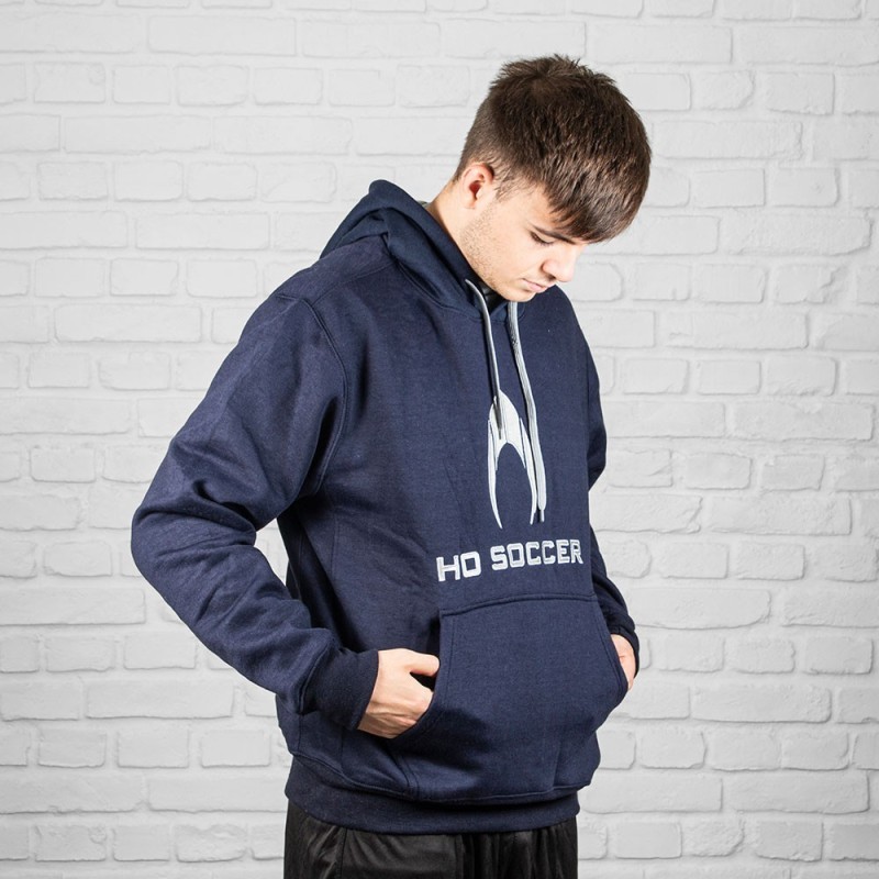 Hoodie ho soccer azul