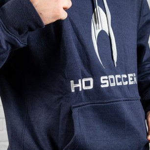 Hoodie ho soccer azul
