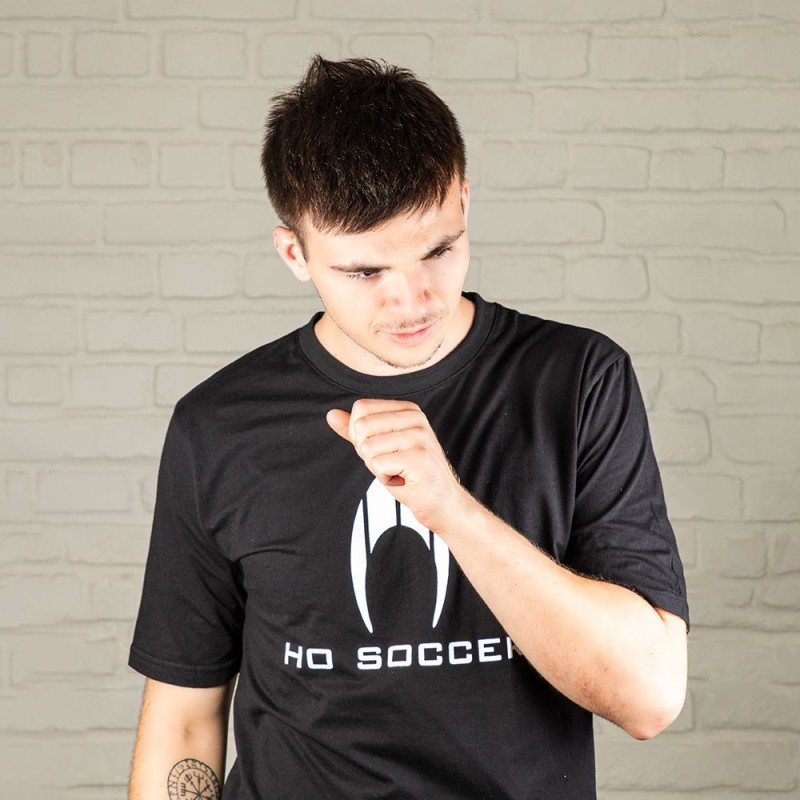 T-shirt ho soccer preto T-shirt ho soccer preto