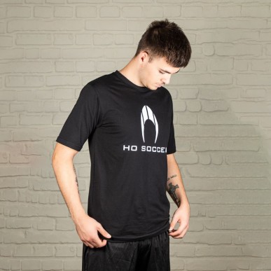 T-shirt ho soccer preto