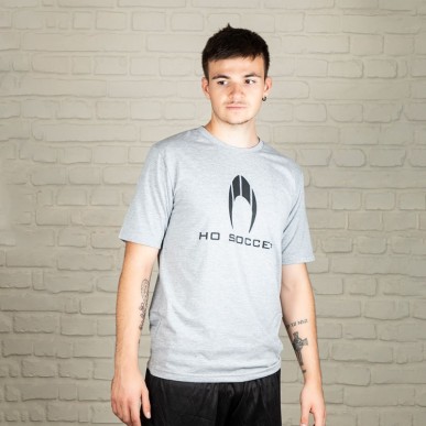 T-shirt ho soccer cinza