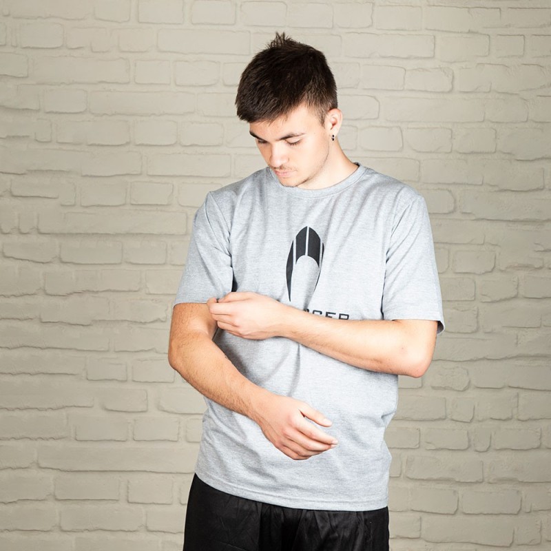 T-shirt ho soccer cinza T-shirt ho soccer cinza