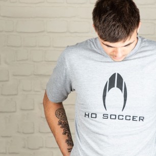 T-shirt ho soccer cinza T-shirt ho soccer cinza