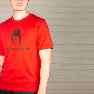 T-shirt ho soccer vermelho