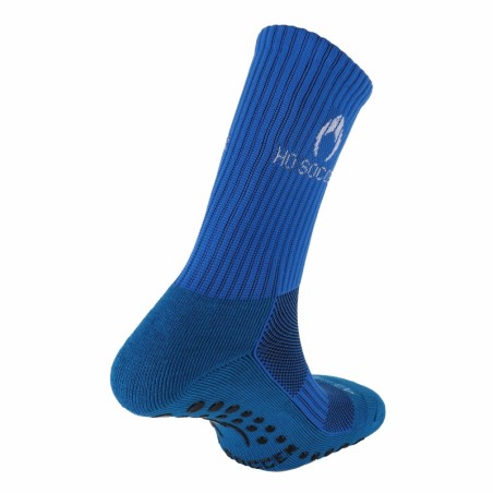 Meias desportiva antiderrapante azul