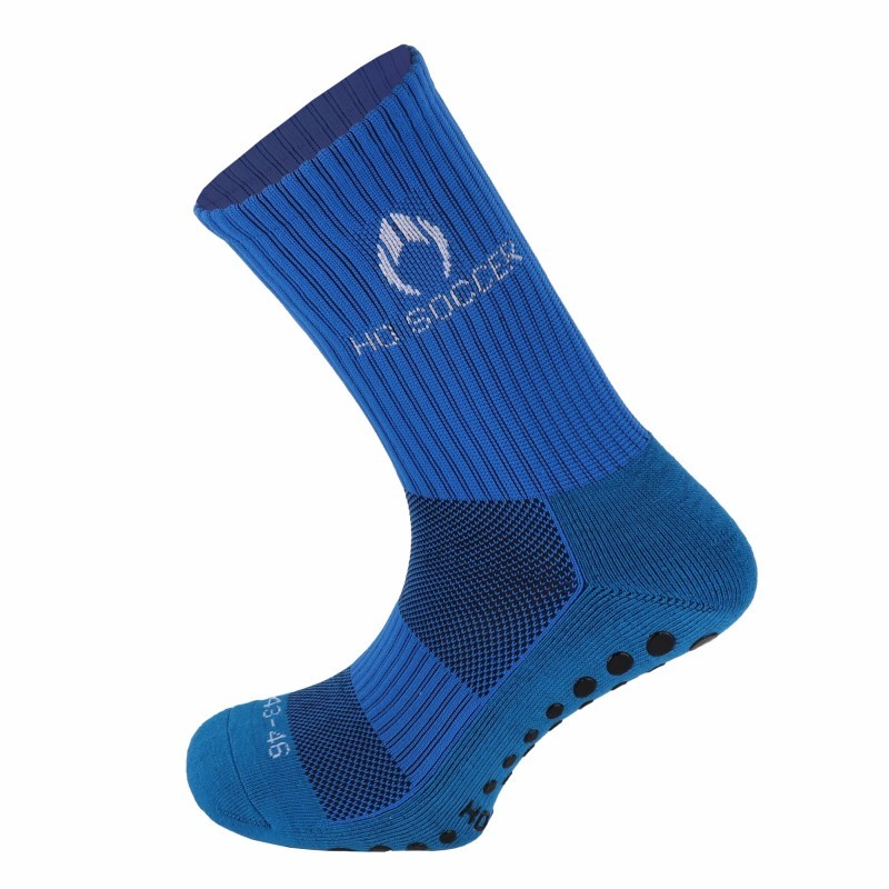 Meias desportiva antiderrapante azul Meias desportiva antiderrapante azul