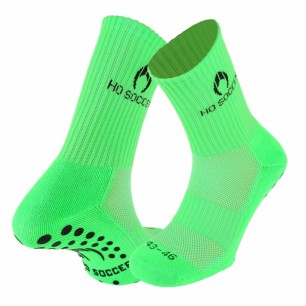Meias desportiva antiderrapante verde