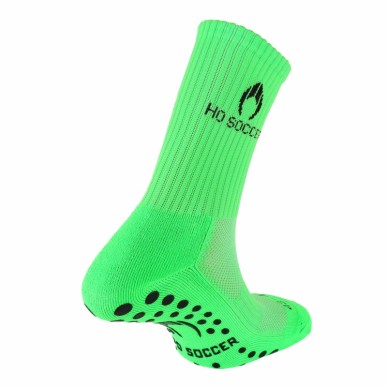 Meias desportiva antiderrapante verde