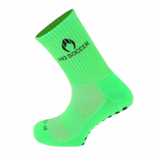 Meias desportiva antiderrapante verde