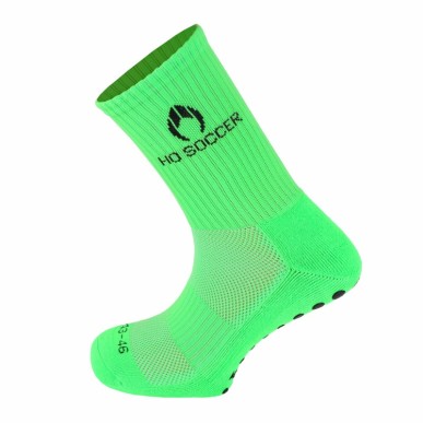 Meias desportiva antiderrapante verde