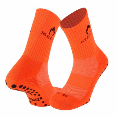 Meias desportiva antiderrapante laranja
