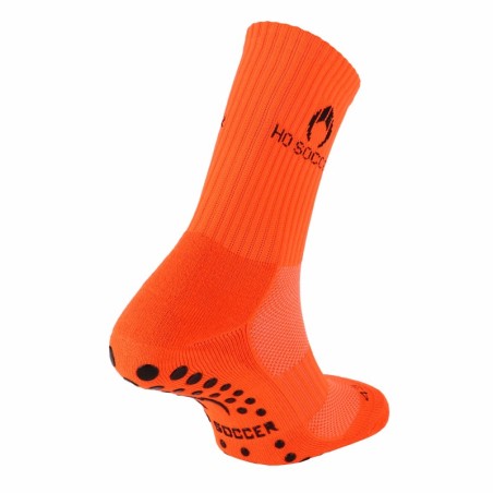 Meias desportiva antiderrapante laranja