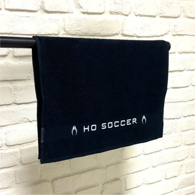 Toalha ho soccer preto/branco