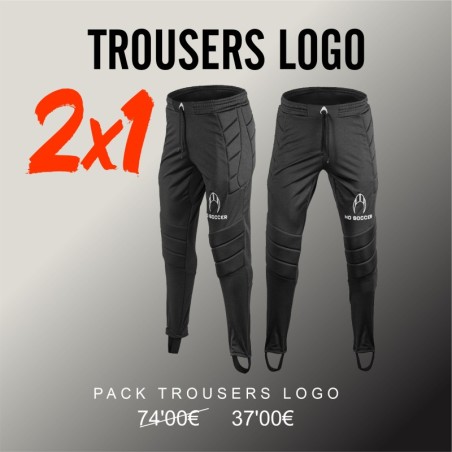 Pack Calças Guarda-Redes Logo Criança 2x1