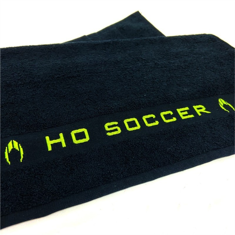 Toalha ho soccer preto/lime