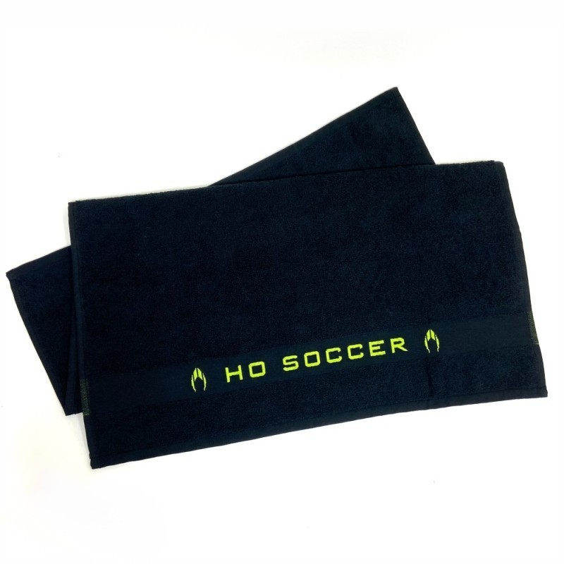 Toalha ho soccer preto/lime