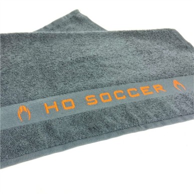 Toalha ho soccer cinza/laranja