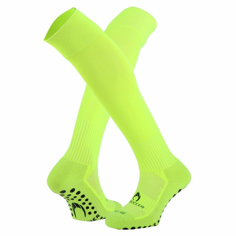 Meias Extralongas Antiderrapantes Lime
