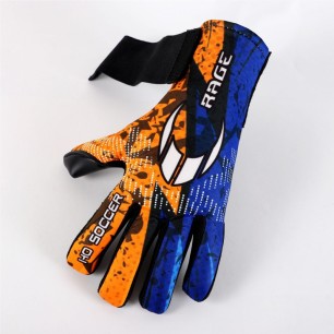 Luva Rage Plus Electric Orange Blue