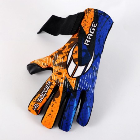 Luva Rage Plus Electric Orange Blue
