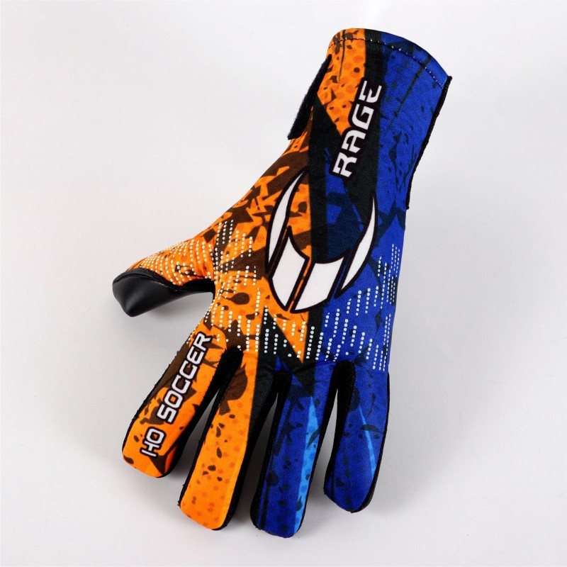 Luva Rage Plus Electric Orange Blue