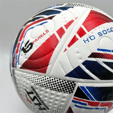 Bola Futebol Premium Vermelho - Azul