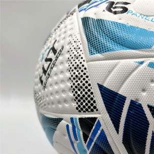 Bola Futebol Premium Azul - Branco